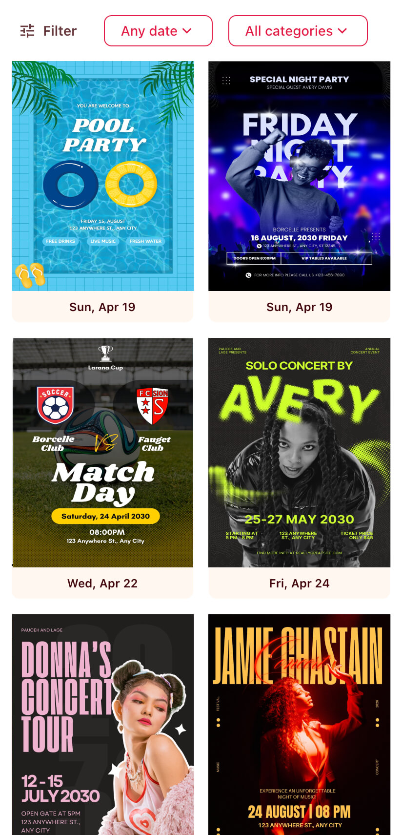 Wappi app showing plans in Nairobi